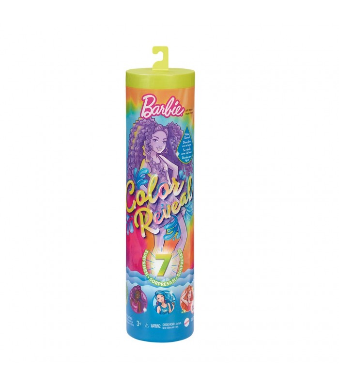 Barbie Color Reveal Serie Neon Tie Dye Hcc Barbie Juguetes