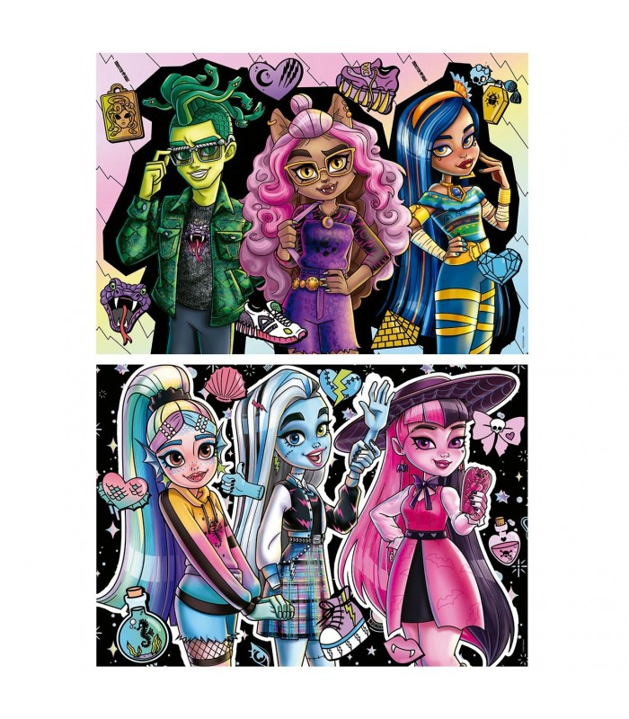 Puzzle X Monster High Monster High Educa Juguetes Abracadabra