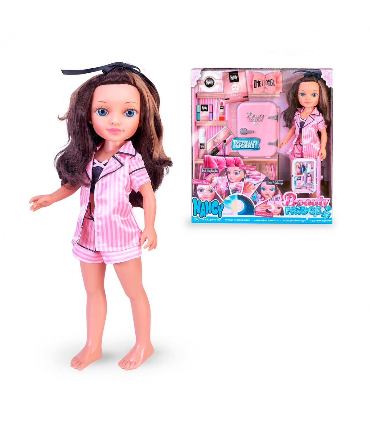 Muneca Nancy Beauty Fridge NAC74000 NANCY FAMOSA Juguetes Abracadabra