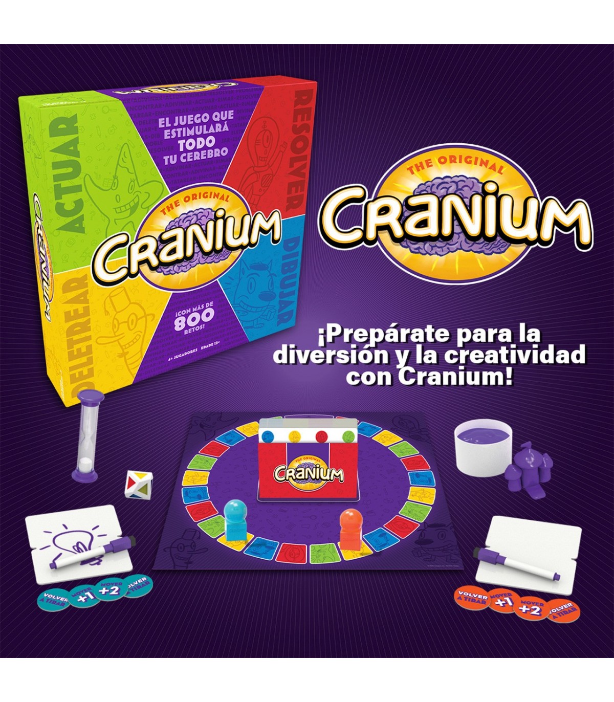 Juego Cranium Classic 932691 GOLIATH Juguetes Abracadabra