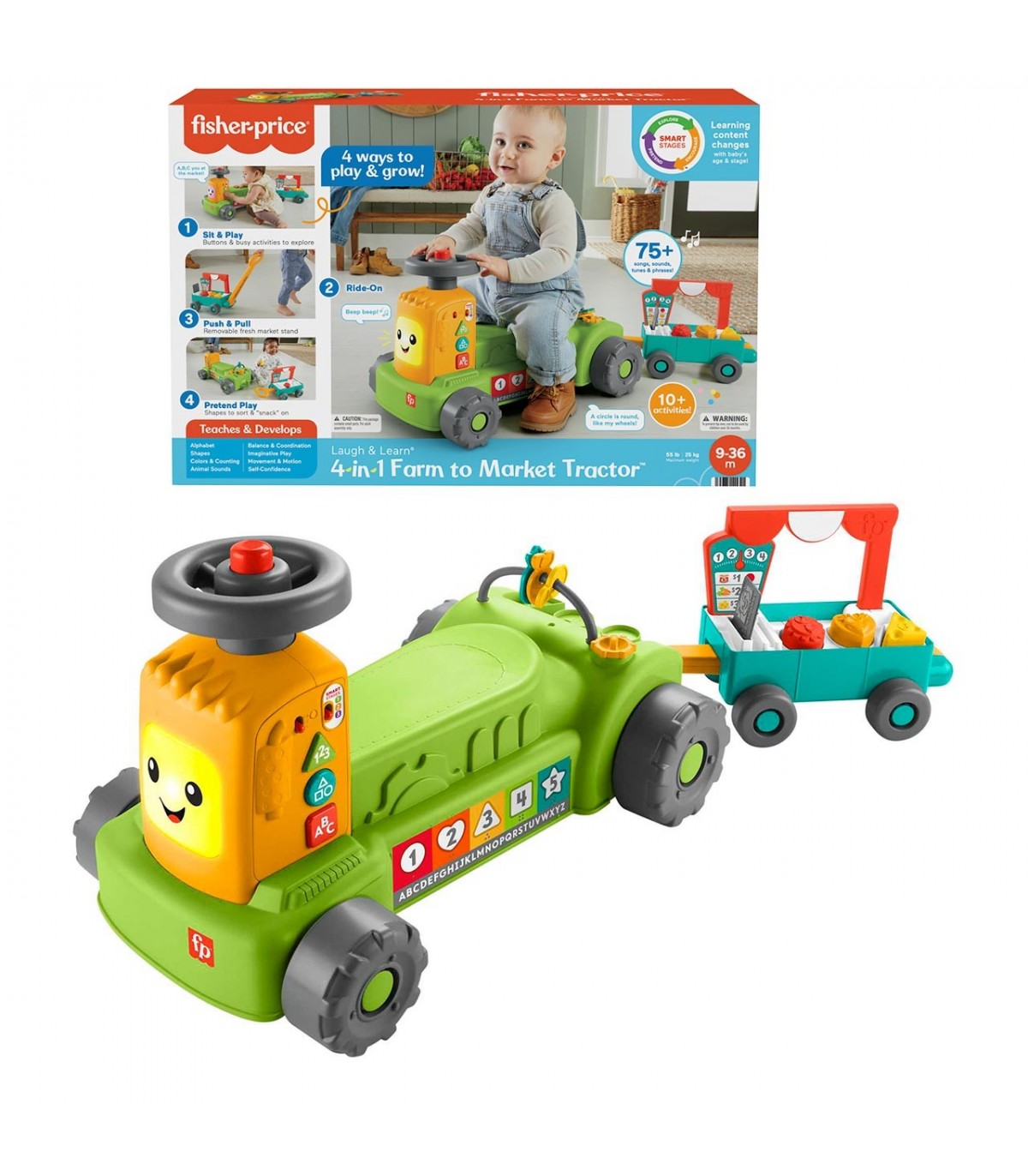 Fisher price macchinina 4 in 1 montaggio online