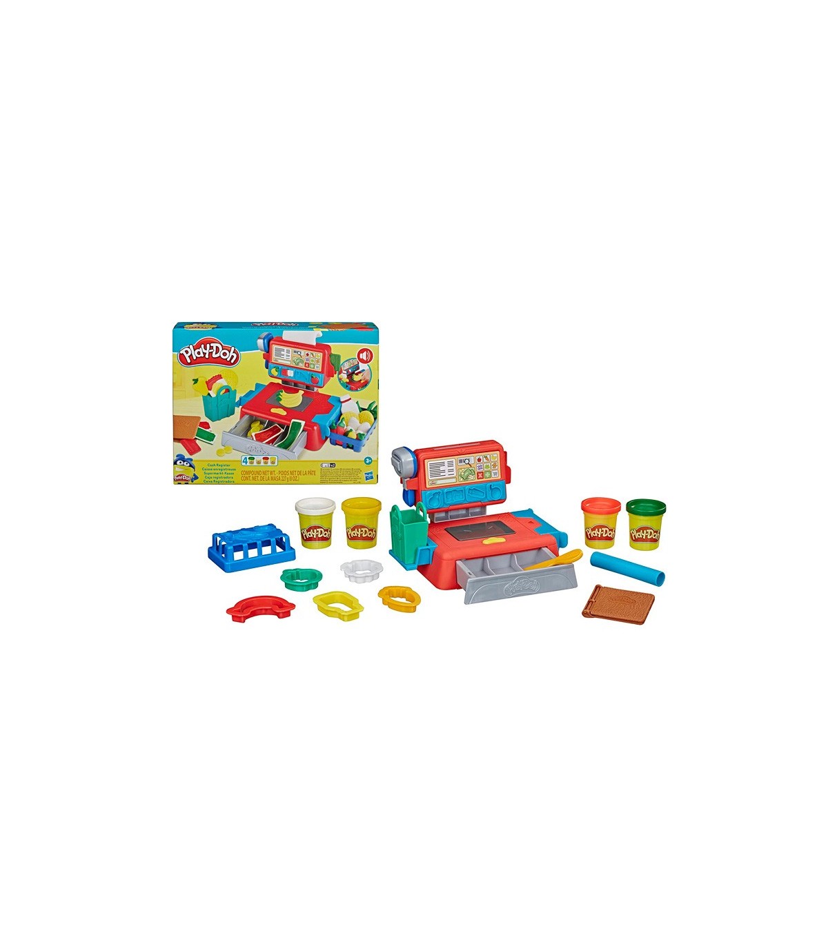 Caja registradora E6890 PLAY DOH Juguetes Abracadabra