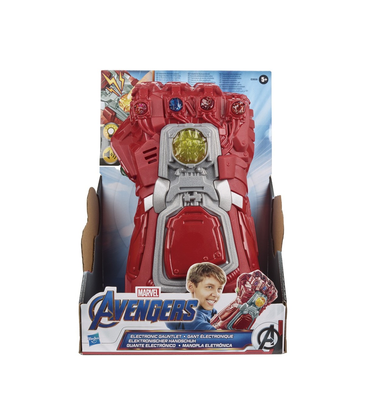 Guantelete Electronico Thanos E9508 AVENGERS HASBRO Juguetes Abracadabra