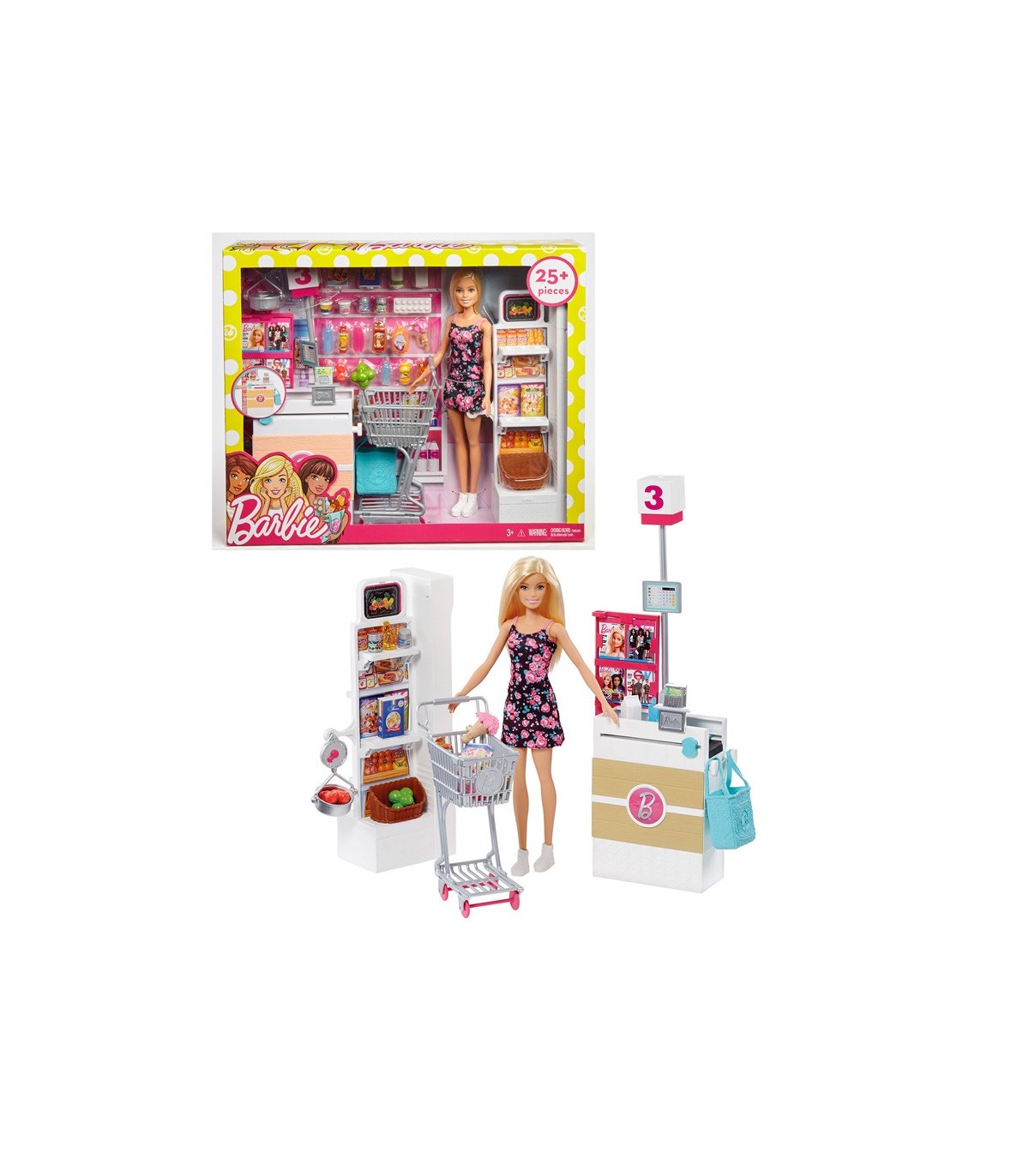 Barbie vamos al supermercado online