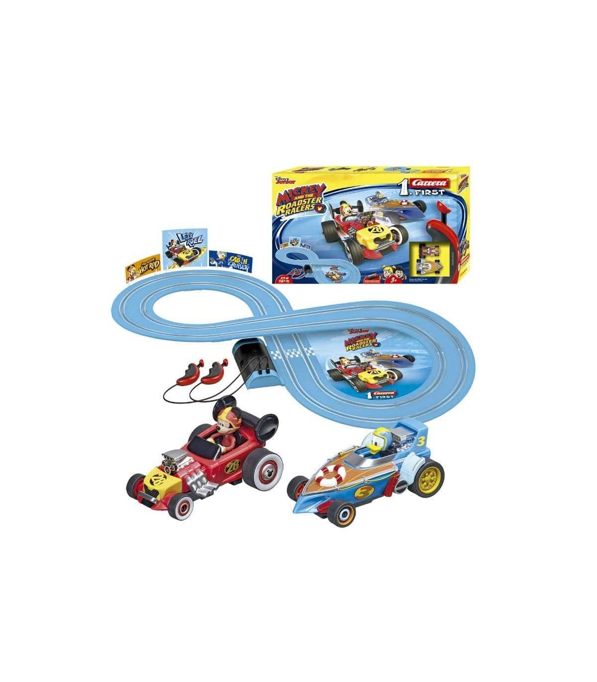 Circuito first Mickey roadster racers 63012 MICKEY CARRERA GO Juguetes Abracadabr