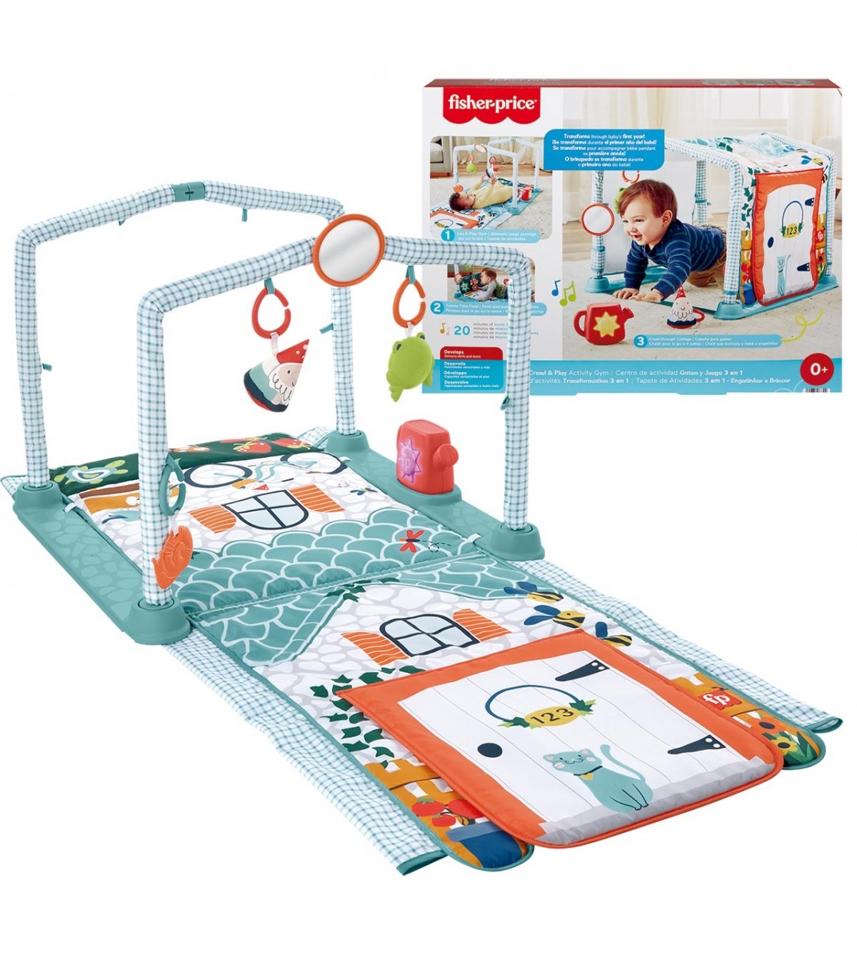 Gimnasio infantil fisher price deals