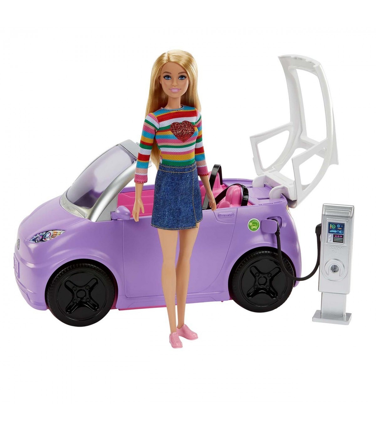 Muneca Barbie Coche electrico HJV36 BARBIE Juguetes Abracadabra