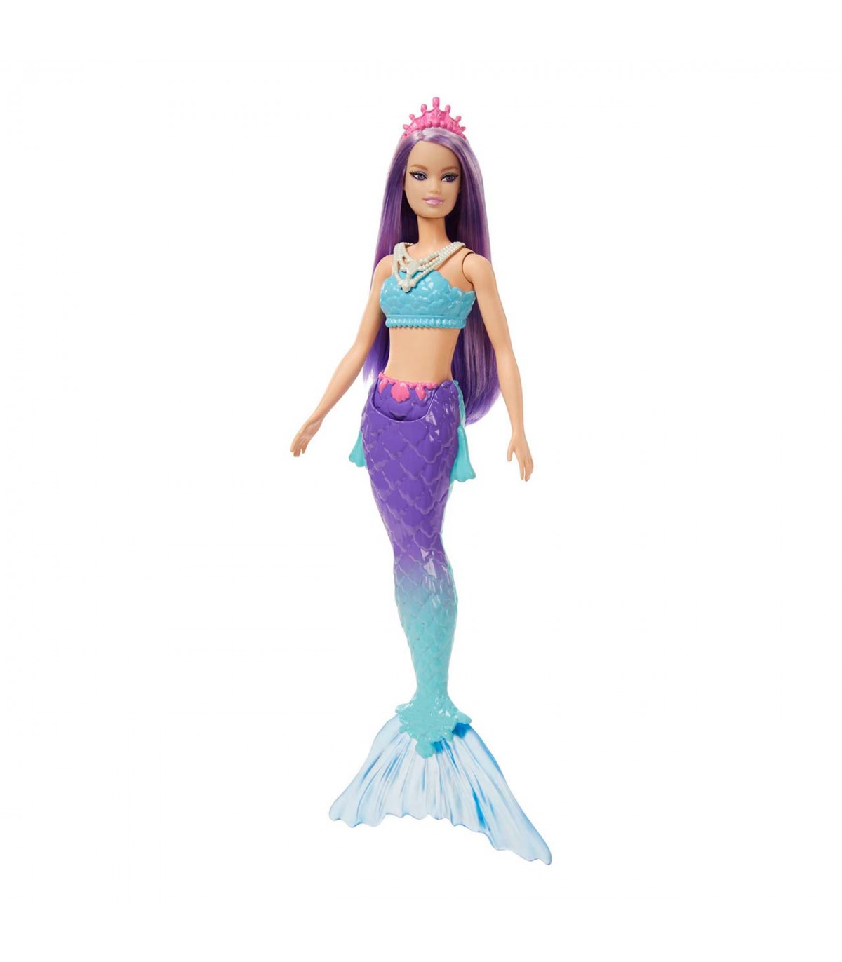 Barbie sirena que discount brilla en el agua