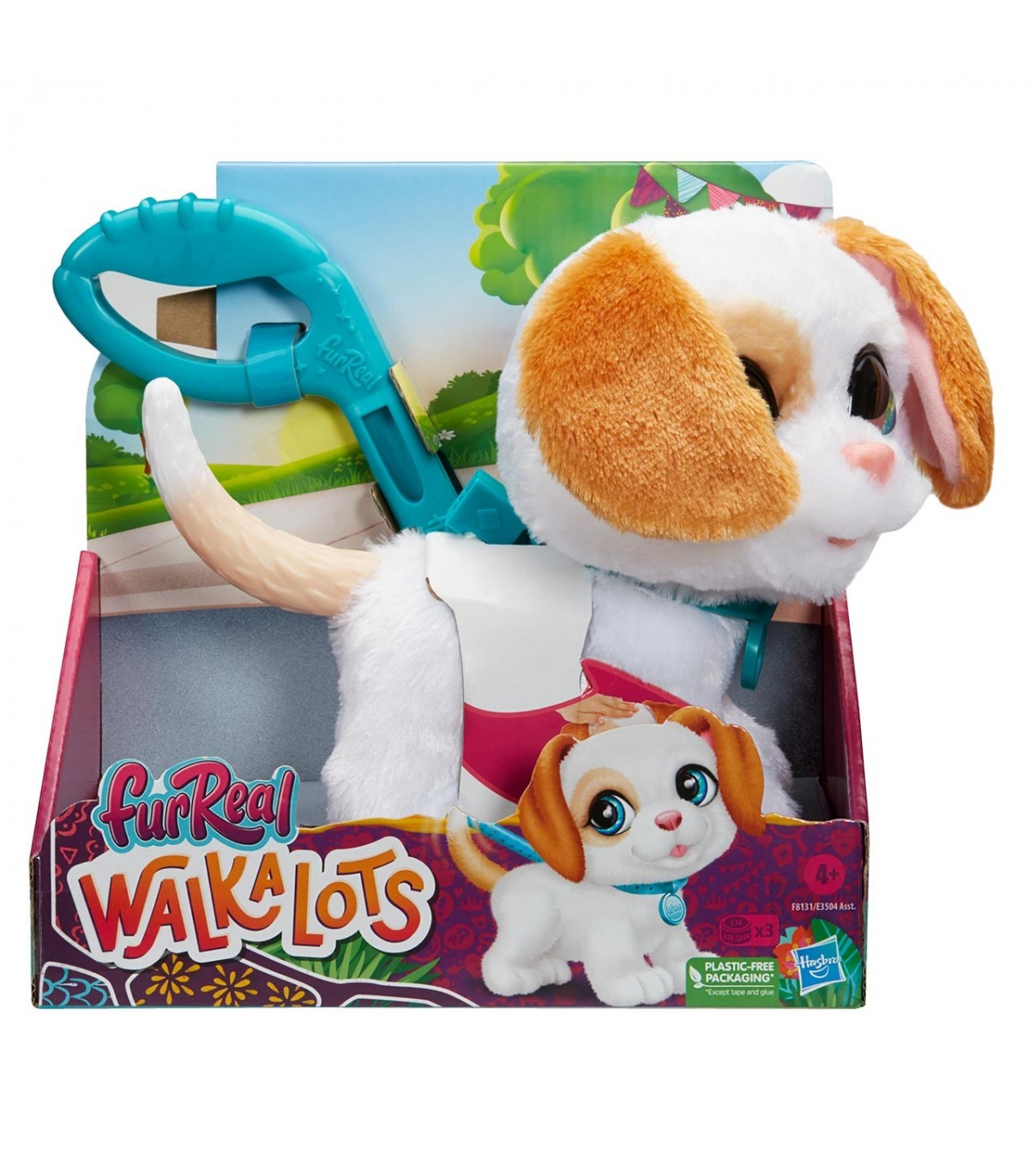 Furreal Friends Walkalots Perrito Paseos F8131 FURREAL Juguetes Abracadabra