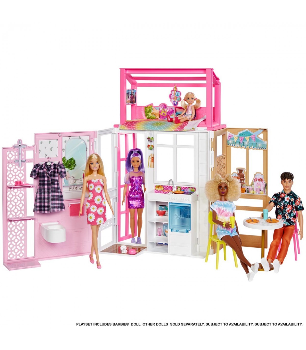 Casa de barbie store 2 pisos